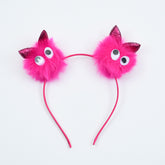 Girls Modern & Classic Kitty Slim Hair Headband
